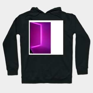 deep house light in purple wallpaper ecopop fine arts photograph Hoodie